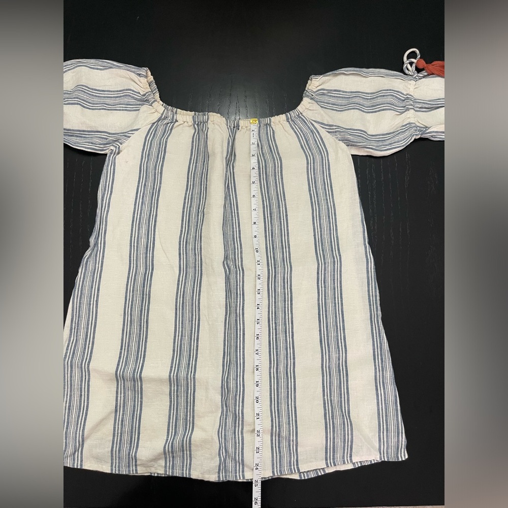 REVOLVE Tularosa Sarah Dress in Chambray Stripe - Picture 6 of 11